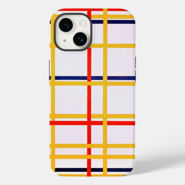 Coques Case-Mate iPhone New York | Piet Mondrian | (Verso)