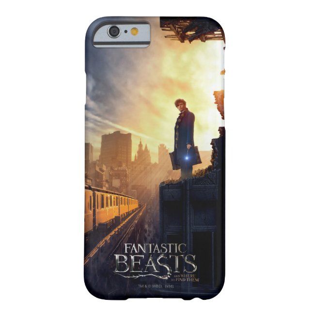 Coques Case-Mate iPhone NEWT SCAMANDER™ dans un bâtiment détruit (Dos)