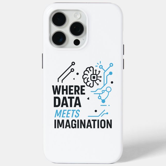 Coques Case-Mate iPhone Nexus d'imagerie de données : Algorithme Abstrait (Verso)
