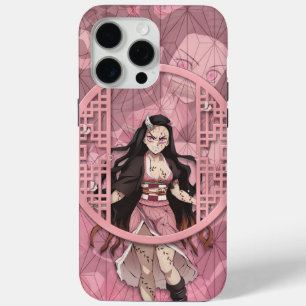 Coque iPhone 15 Pro Max Nezuko Kamado Oni