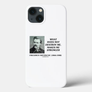 Case-Mate iPhone Case Nietzsche Ce Qui Ne Détruit Pas Me Rend Plus Forte