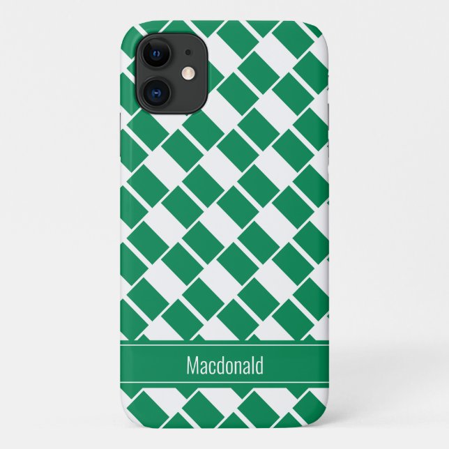 Coques Case-Mate iPhone NIGERIA FLAG Customisé patriotique nigérian (Dos)