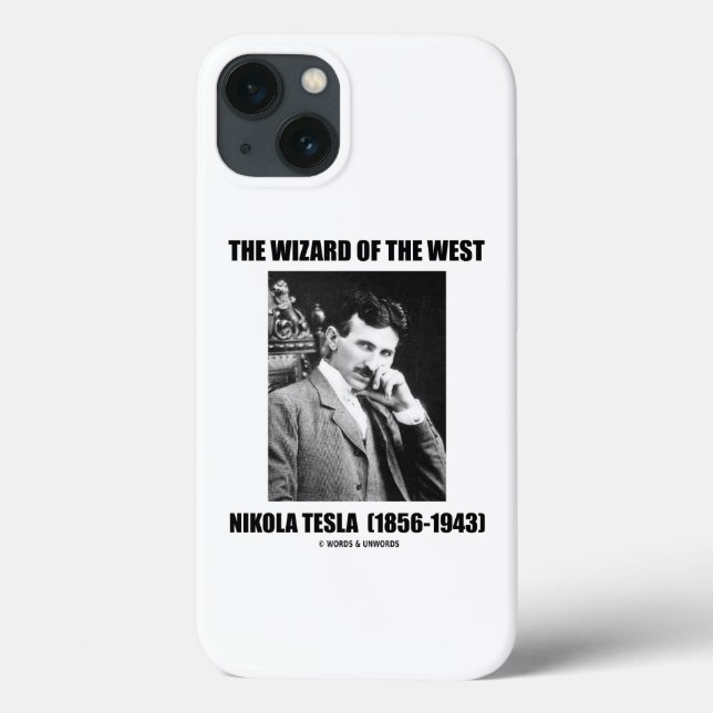Coques Case-Mate iPhone Nikola Tesla (Verso)
