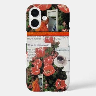 Coques iPhone 16 N'Interrompez Pas L'Argent Matin Café Thé Heure
