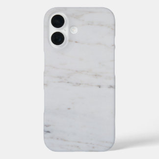 Coques iPhone 16 No.129 Marbre