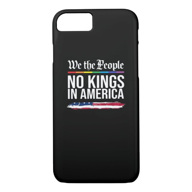 Coques Case-Mate iPhone No Kings Day Classic Patriotic Style (Dos)
