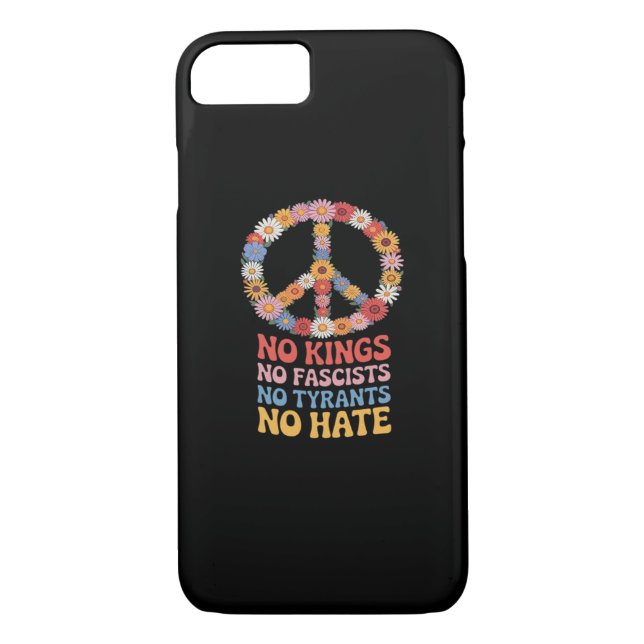 Coques Case-Mate iPhone No Kings No Fascists No Tyrants No Hate (Dos)