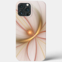 Noble Cuivre Et Or Abstrait Art Fractal Moderne