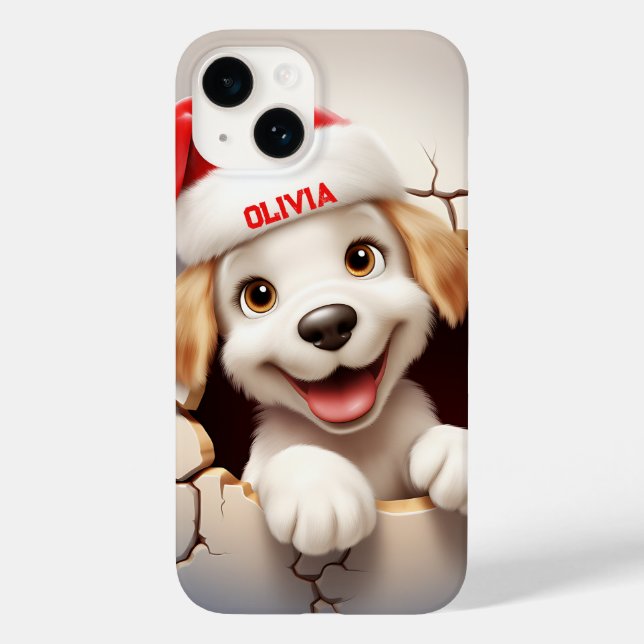 Coques Case-Mate iPhone Noël de marionnettes 3D (Verso)