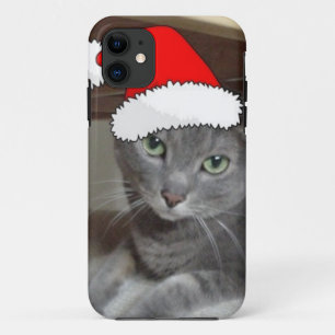Case-Mate iPhone Case Noël du chat bleu russe