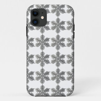Coques Pour iPhone Noël Fête Silencieux Snowflake Star Design