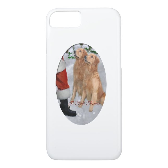 Coques Case-Mate iPhone Noël Golden Retriever (Dos)