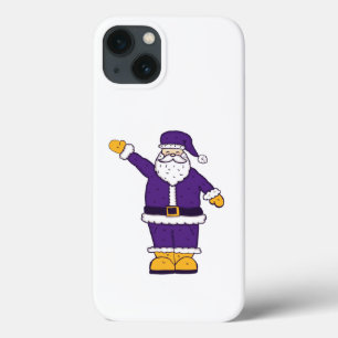 Case-Mate iPhone Case noël jaune pourpre santa claus