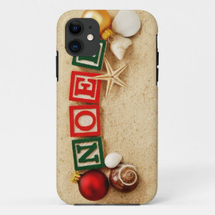 Coques Pour iPhone Noël Noel à la plage