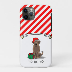Case-Mate iPhone Case Noël Père Noël Chocolat Labrador Retriever Cute