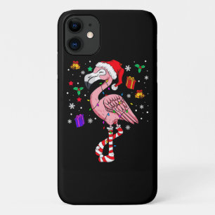 Case-Mate iPhone Case Noël Père Noël Flamant rose Lover Funny Classic