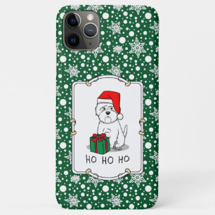 Case-Mate iPhone Case Noël Père Noël West Highland White Terrier Westie