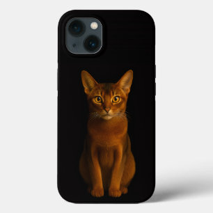 Case-Mate iPhone Case Noir 4 Luxe iPhone 13, Beauté Abyssinienne
