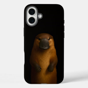 Coques iPhone 16 Plus Noir 4 Luxe iPhone 16 Plus, Élégant Ornithorynque