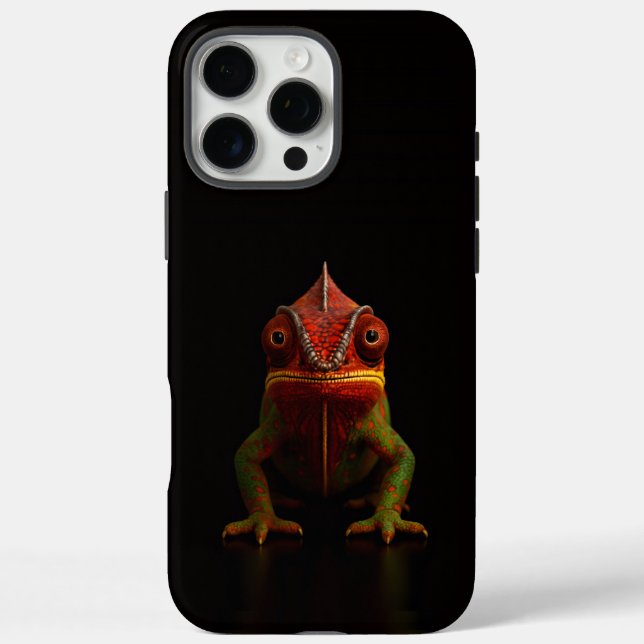 Coques Case-Mate iPhone Noir 4 Luxe iPhone 16 Pro Max , Caméléon Panther (Verso)