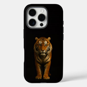 Coques iPhone 16 Pro Noir 4 Luxe iPhone 16 Pro, Noble Tiger