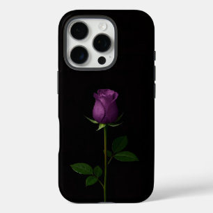 Coques iPhone 16 Pro Noir 4 Luxe iPhone 16 Pro, Rose Violet Royal