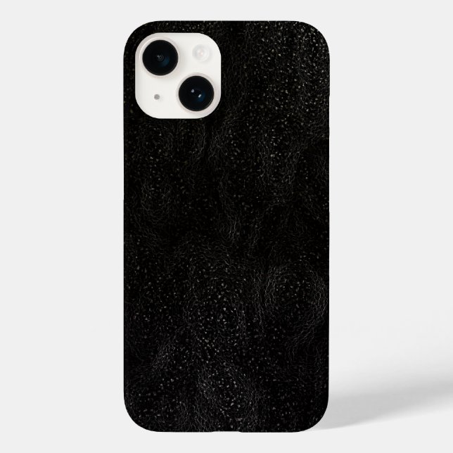 Coques Case-Mate iPhone Noir Abstrait Espace extra-atmosphérique Conceptio (Verso)