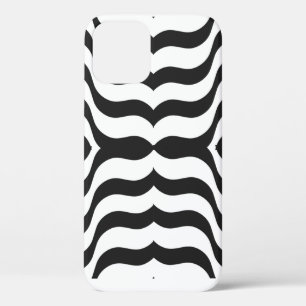 Case-Mate iPhone Case noir + blanc zèbre rayure motif moderne