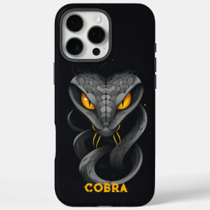 Coques iPhone 16 Pro Max Noir Cobra en colère