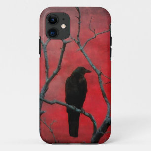 Coque iPhone 11 Noir Dans Le Rouge