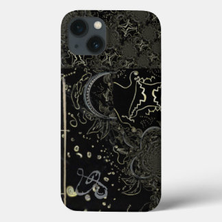 Case-Mate iPhone Case Noir d'art Abstrait