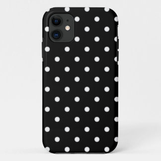 Case-Mate iPhone Case Noir et blanc à pois