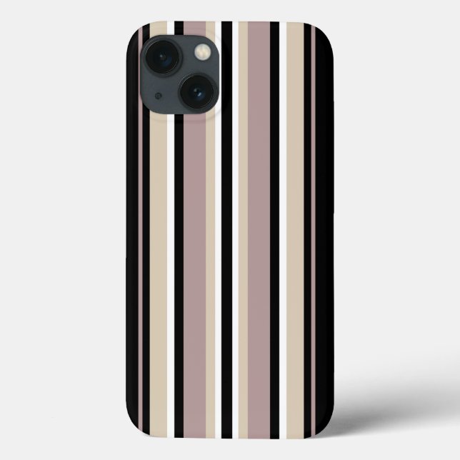 Coques Case-Mate iPhone Noir et Tan (Verso)