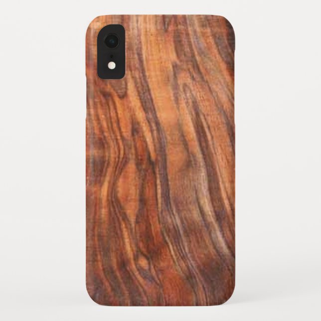 Coques Case-Mate iPhone Noix (grain en bois) (Dos)