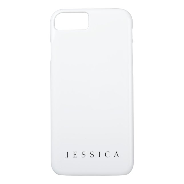 Coques Case-Mate iPhone Nom classique (ou mot) (Dos)