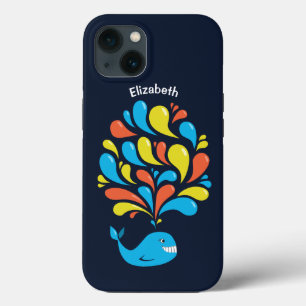 Case-Mate iPhone Case Nom de la baleine mignonne Cartoon Poisson coloré