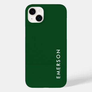 Coque Pour iPhone 14 Plus Nom de la couleur verte du pin