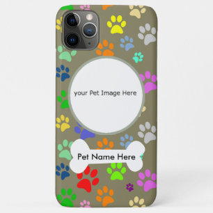 Etui iPhone Case-Mate Nom de l'animal et photo sur un Motif mât mignon