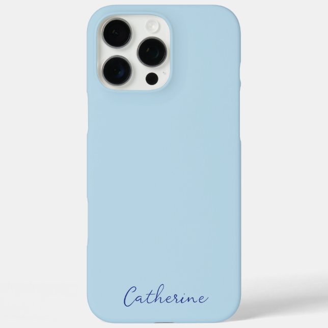 Coques Case-Mate iPhone Nom de type de script minimaliste moderne (Verso)