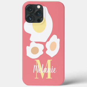 Case-Mate iPhone Case Nom du Motif d'oeuf amusant rose