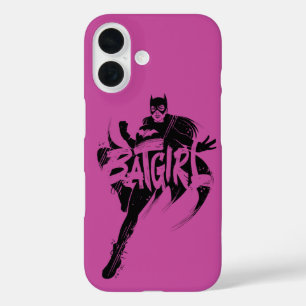 Coques iPhone 16 Nom du pinceau encre Batgirl