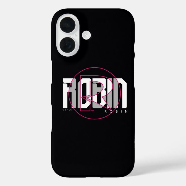 Coques Case-Mate iPhone Nom graphique Robin Hi-Tech (Verso)