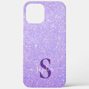 Case-Mate iPhone Case Nom monogrammé pailleté élégant