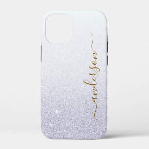 Case-Mate iPhone Case Nom monogrammé pailleté élégant