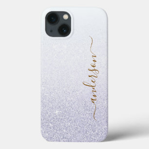 Case-Mate iPhone Case Nom monogrammé pailleté élégant