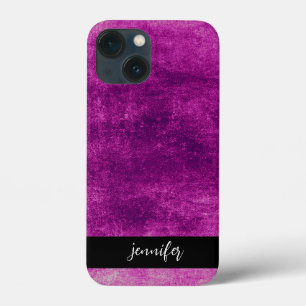Case-Mate iPhone Case Nom personnalisable texture de grunge Abstraite