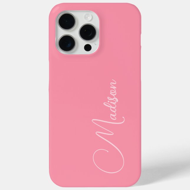 Coques Case-Mate iPhone Nom personnalisé (Verso)