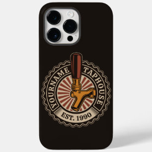 Coque Pour Pour iPhone 14 Pro Max NOM Personnalisé Artisanat Bière Taphouse Brasseri