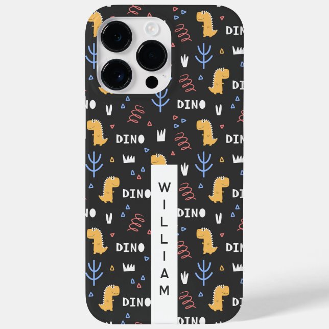 Coques Case-Mate iPhone Nom personnalisé Boîtier téléphonique pour enfants (Verso)