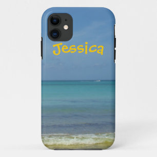 Case-Mate iPhone Case Nom personnalisé de la mer bleue